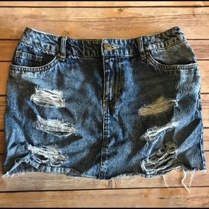 Denim Skirt